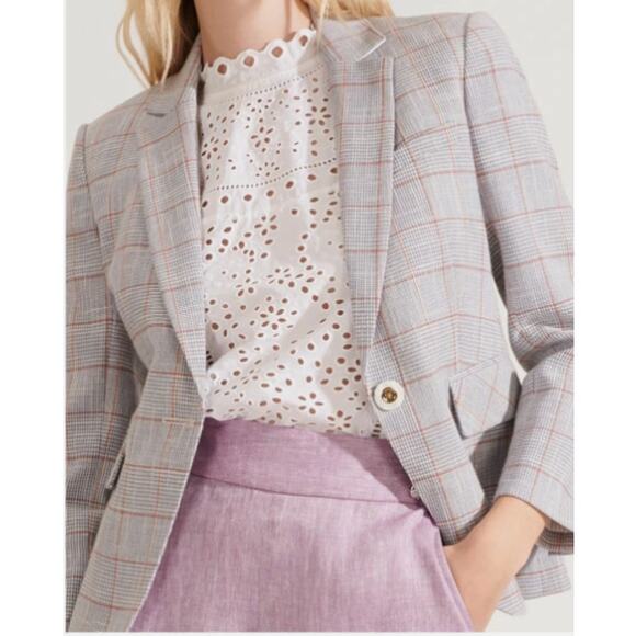 Veronica Beard Schoolboy Dickey Blazer Size 14 New with Tags - Picture 5 of 10